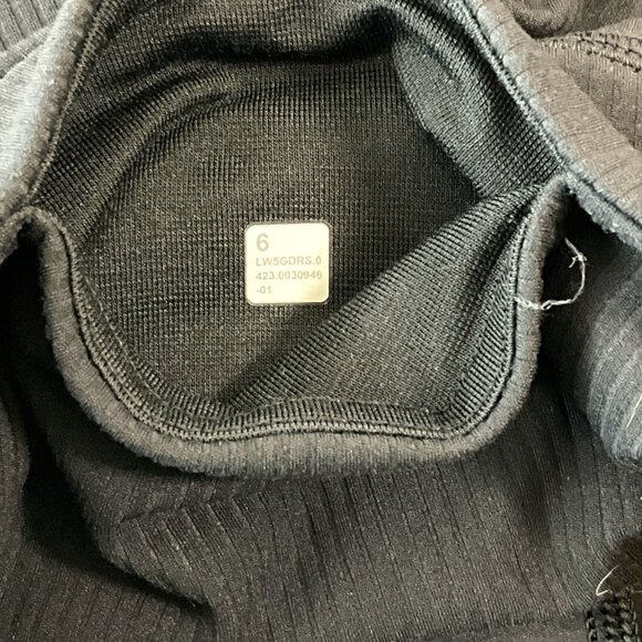 Lululemon Align Ribbed Mini Flared Pant Extra Short Black Size 6 Womens - Picture 6 of 10